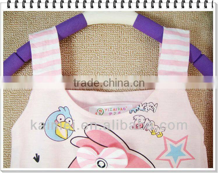 kids carton printed vest speelwear