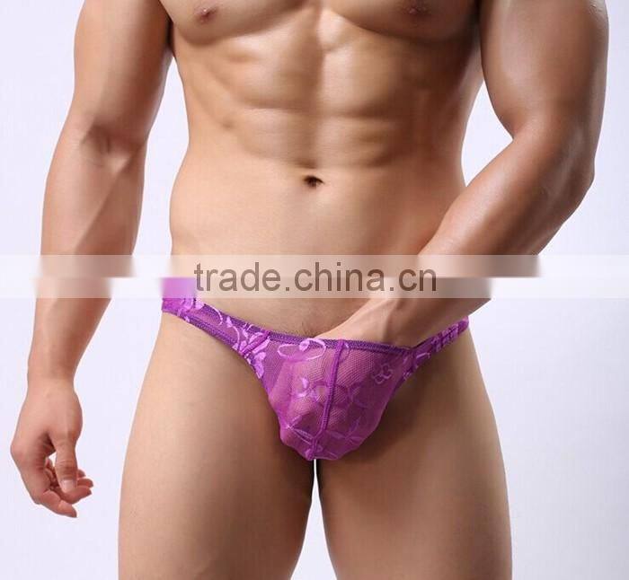 Quality Fashion Short Triangle mesh underwear Men Sexy jockstrap men's briefs Underwear Shorts Mens Calzoncillos hombre