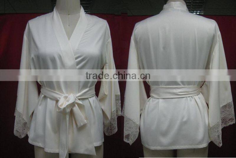 Matte Satin Kimono for woman E17032
