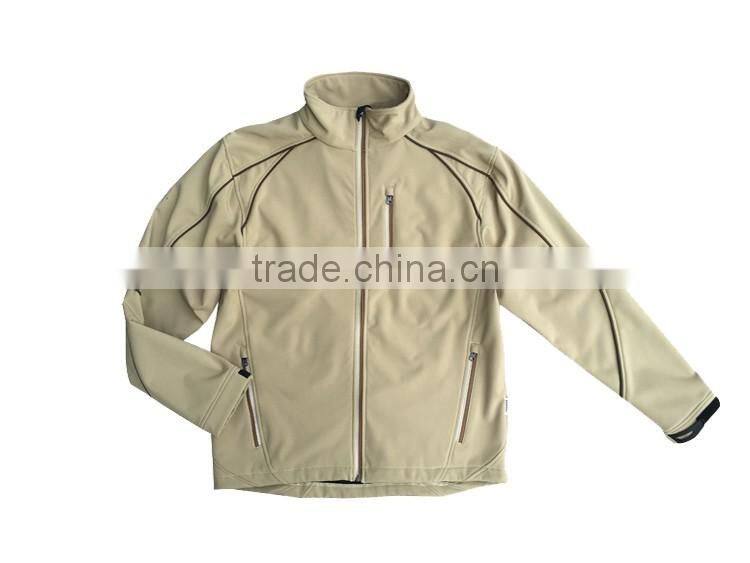 Outdoor softshell clothing wear jacket mens sportswear