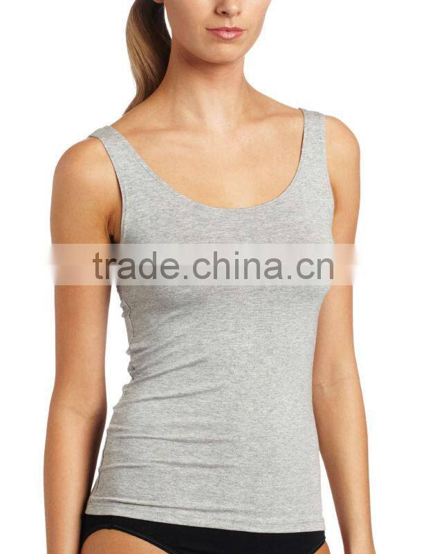 women's low back tank top