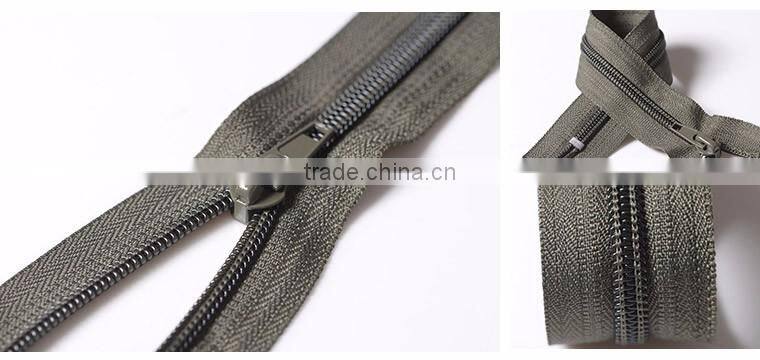 #5 Wholesale Garment Nylon Zipper Close Ended for bag Nylon Zipper