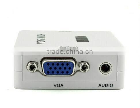 HDMI to Component Video mini hdmi to vga with audio converter