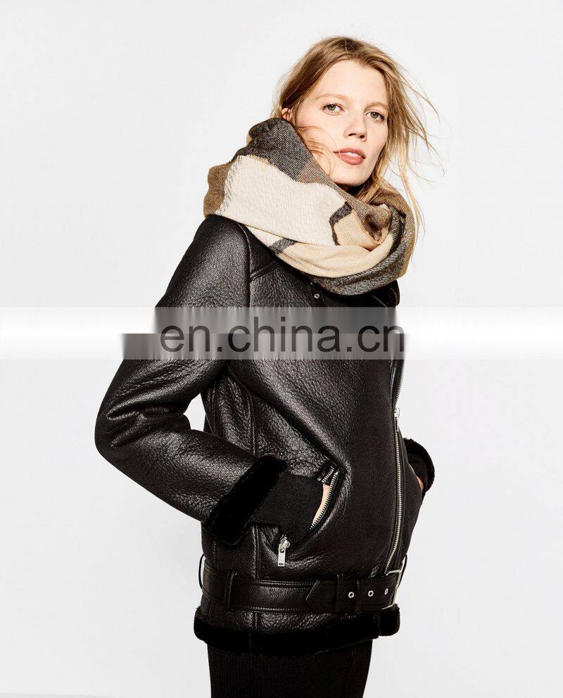 Autumn And Winter New Stripe Scarf Fashion Lady Lengthened Warm Scarf