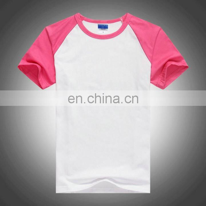 2016 new children cotton t-shirt,blank raglan t-shirt for kid