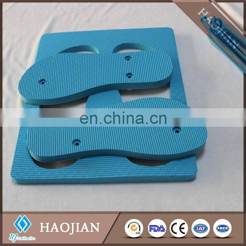 Sublimation cheap mens and womens rubber beach slippers, printable slippers