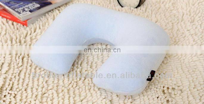 Comfortable travelling inflatable neck pillow