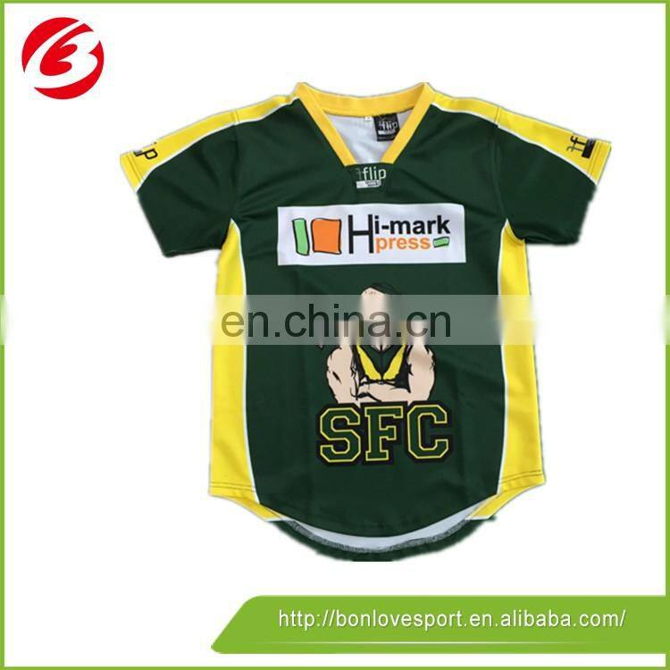Cheap wholesale sublimation rugby jersey