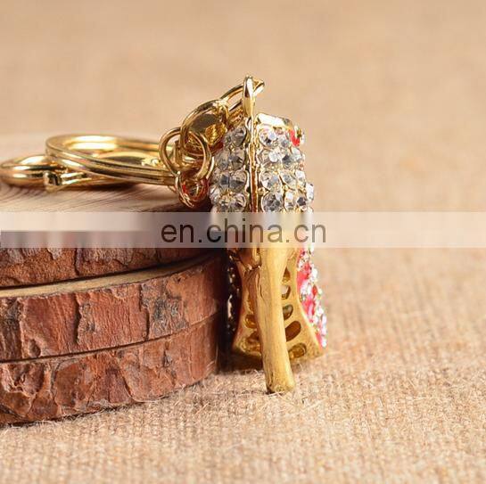 Bag charms Accessory High Heel Shoe Rhinestone Keychain