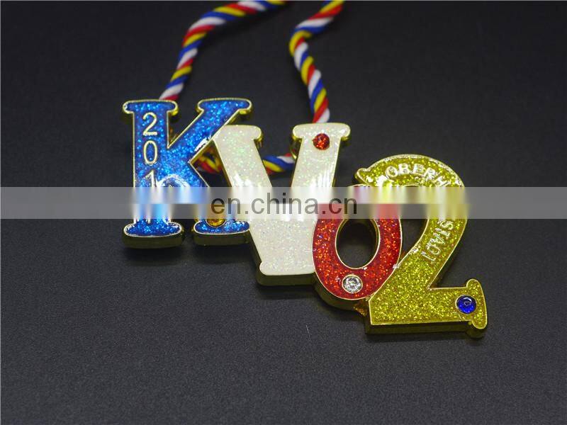 Hot sell die casting sport medallion manufacture of medal