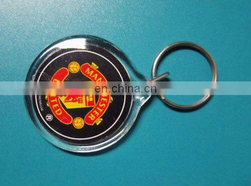 Plastic keychain/keytag