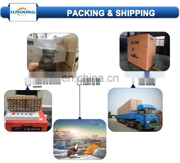 CK6136 Automatic low cost cnc turning turret lathe machine with best quality