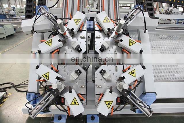 Aluminum Four Corner Automatic Crimping Machine Parker Machinery