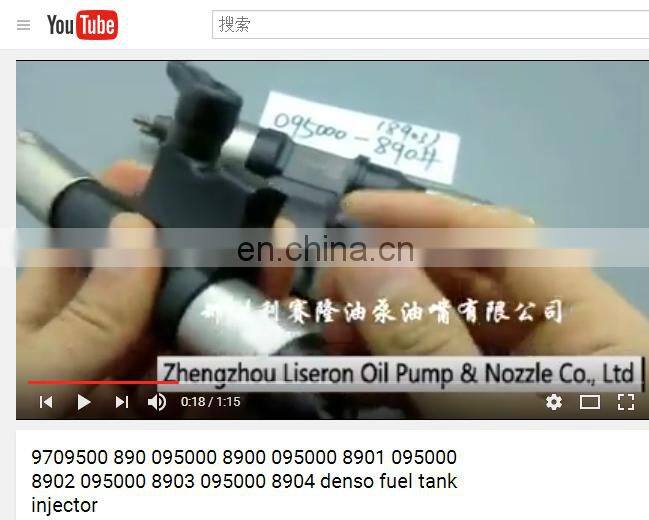 0950008900 and 0950008901 diesel engine parts injector 8-98151837-2 manufacturer