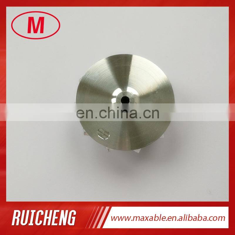 CT12 11+0 blades 43.08/58.03mm 17291-67010 turbocharger milling/aluminum 2618/billet compressor wheel for 17201-67010