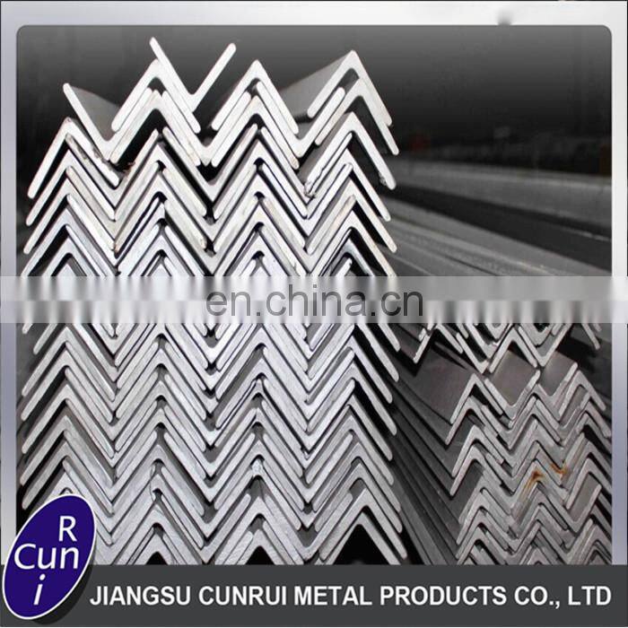 Both UnequaL Type steel galvanized angle bar Price Per KG Iron