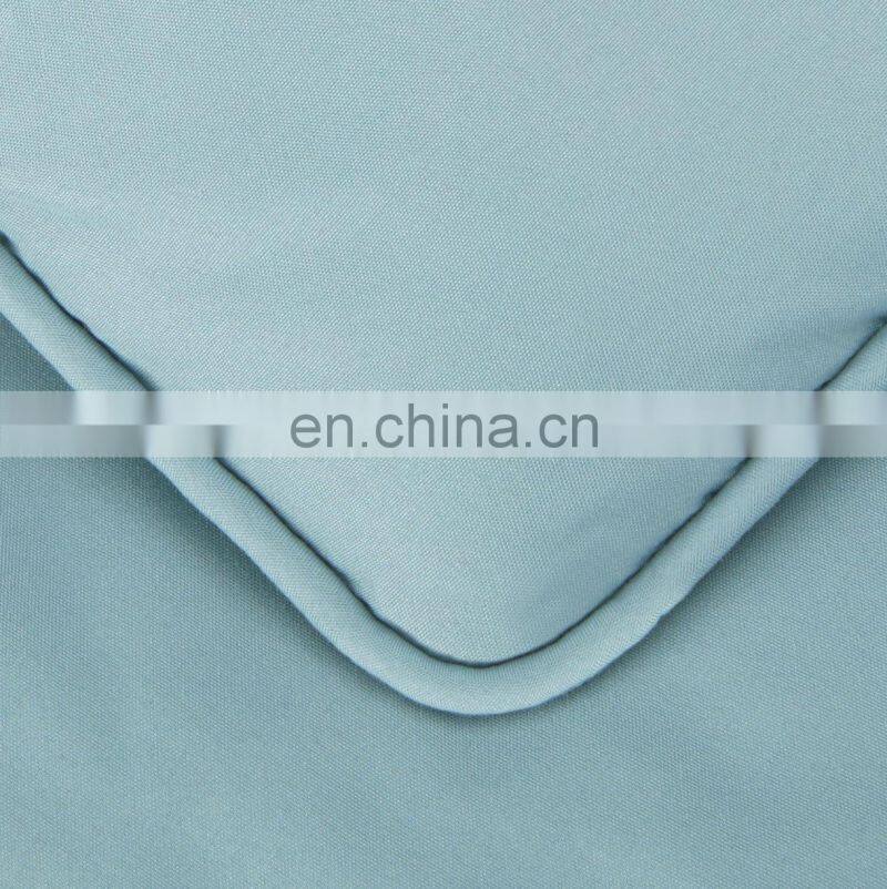 New Fashion Blue bed sheet bedding set 100% polyester for living room
