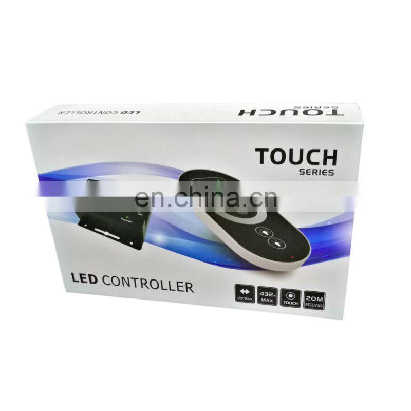 Good quality touchable 3ch wireless dimmable led controller with rf remote