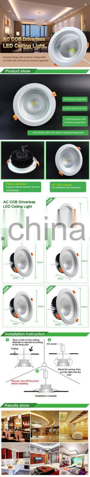 Home decorative dimmable ceiling modern led light