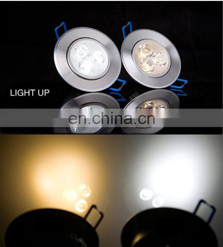 110V Dimmable LED interior spotlights 220V 3W to 50W Spot Downlight