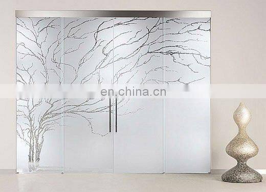 sell 4/5/6/810/12mm toughened glass partition