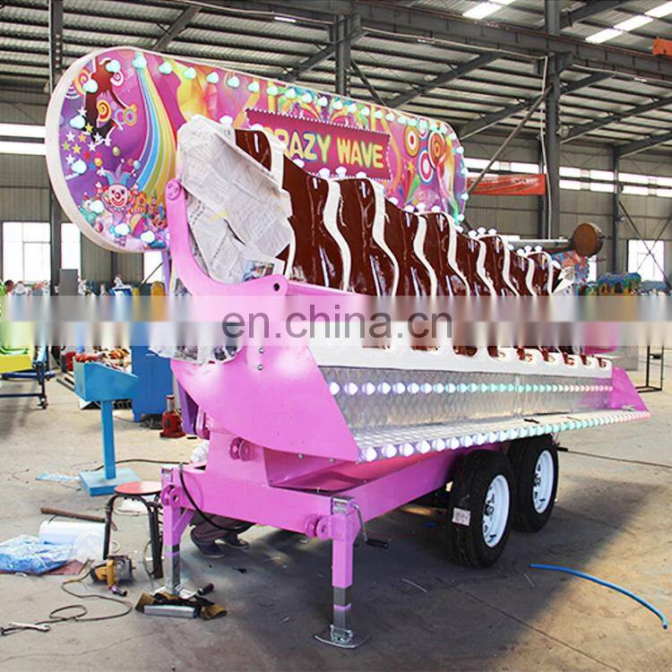 manege forain children's attractions crazy wave rides for sale