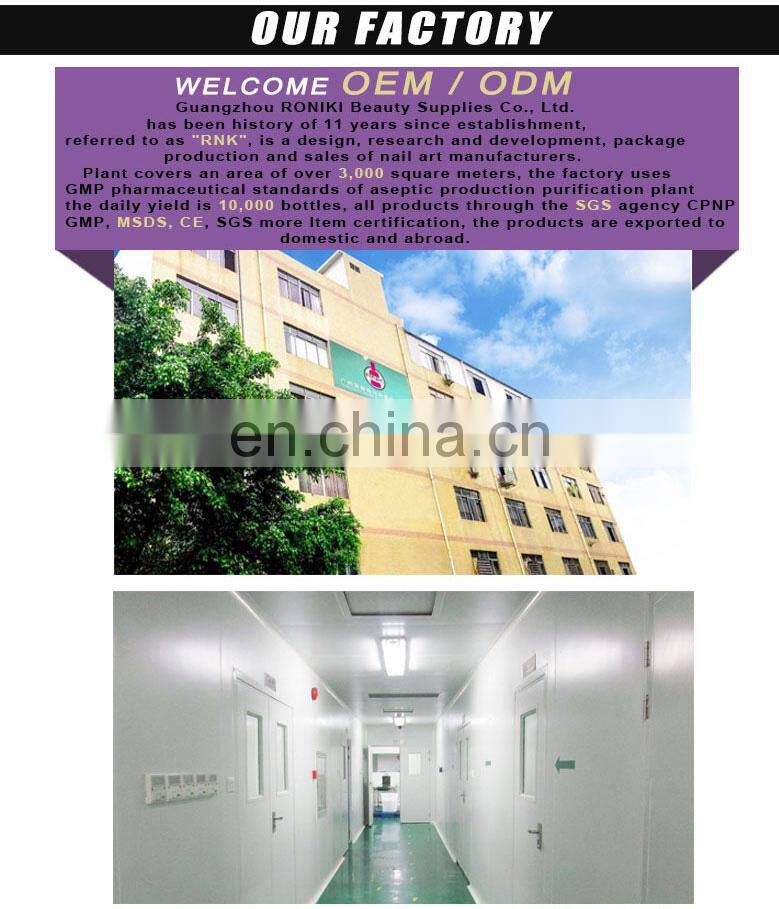 RONIKI Organic Acrylic Nail Products Perfect Match Chrome Nail Polish Set