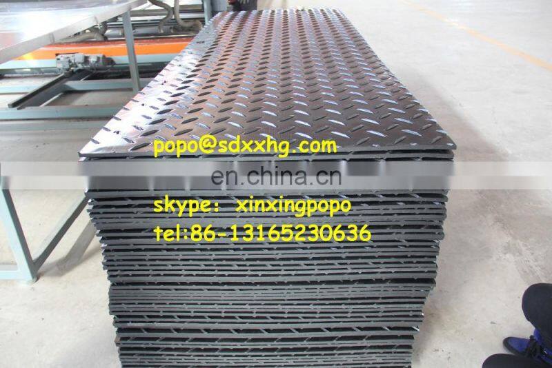 Portable and reusable Temporary Ground Mats, HDPE Road Mat ,UHMW-PE Oil Drilling Rig Mats
