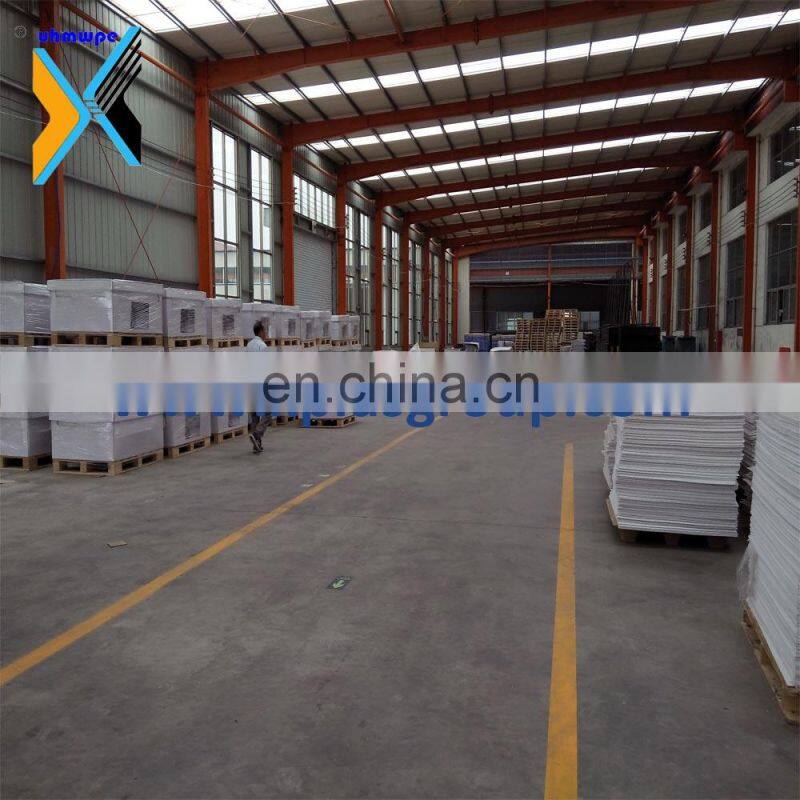 HDPE ice hockey dasher boards with steel support structure