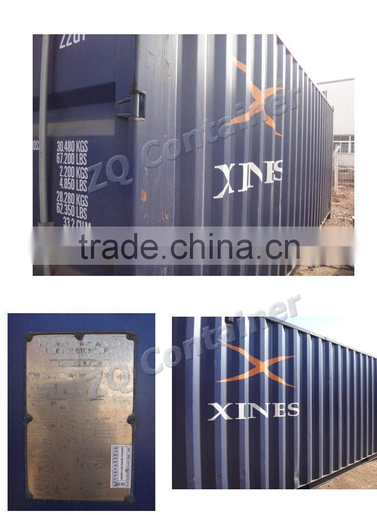20ft used shipping container for sale export container