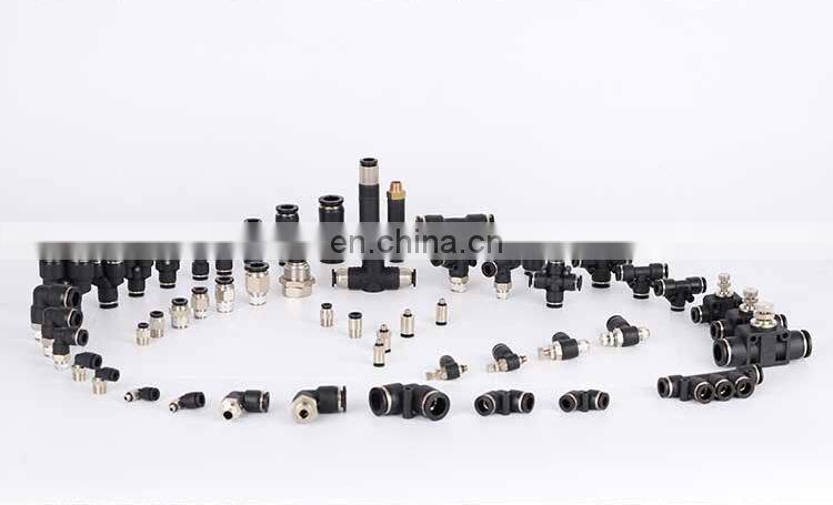 PC Type 4MM 6MM 8MM 10MM 12MM Plastic Pneumatic Tube Hose Connector Straight Air Hose Pipe Fitting