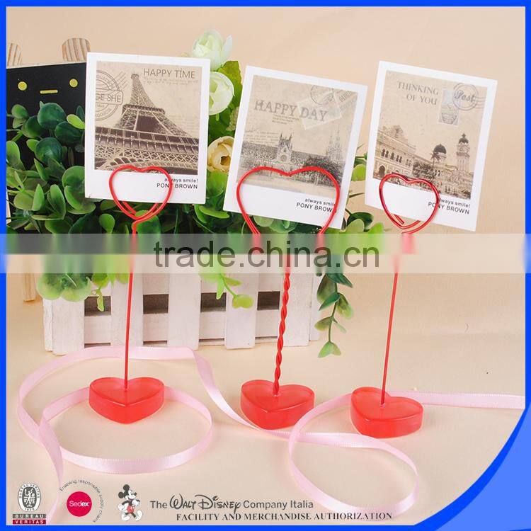 New year present sheet metal clips to hold paper