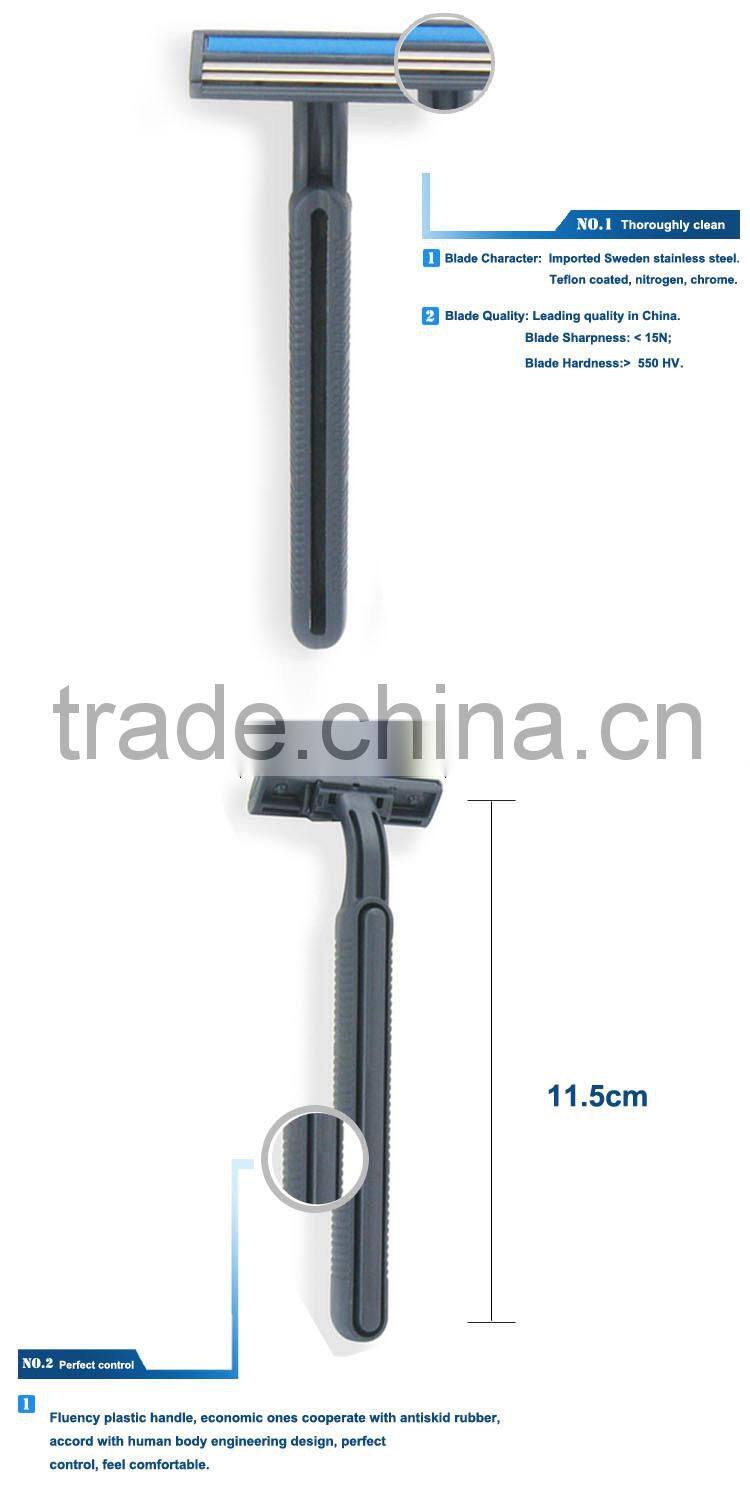 D208L 5 polybag pack twin blade disposable razor