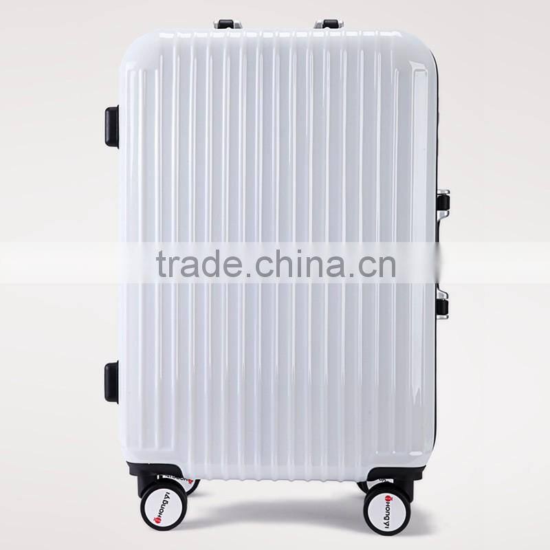 aluninium abs/pc trolley travel luggage set 20" 24" 28"