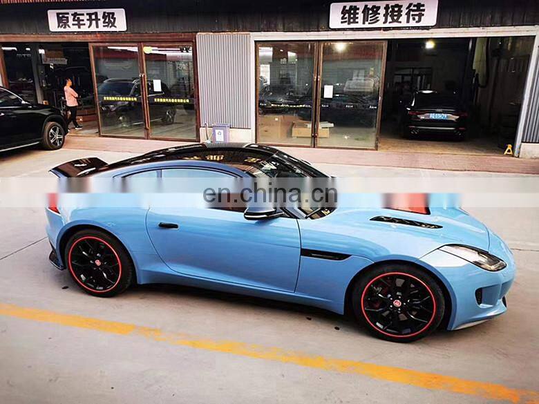 Runde New Arrival Resin Or Carbon Fiber Material For Jaguar F-type Modify IMP Style Transparent Hood Engine Bonnet Hood Cover