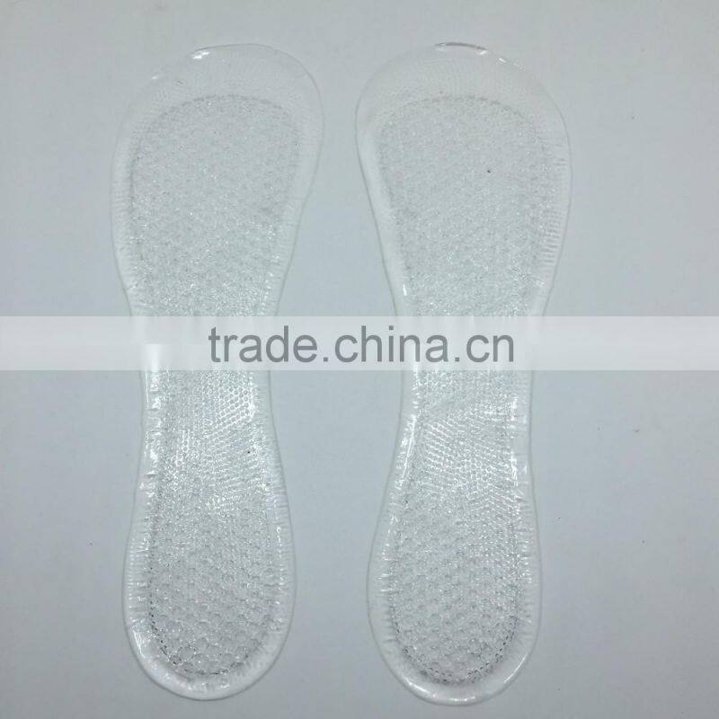 3/4 high heel insole pad TPR lady shoe insole