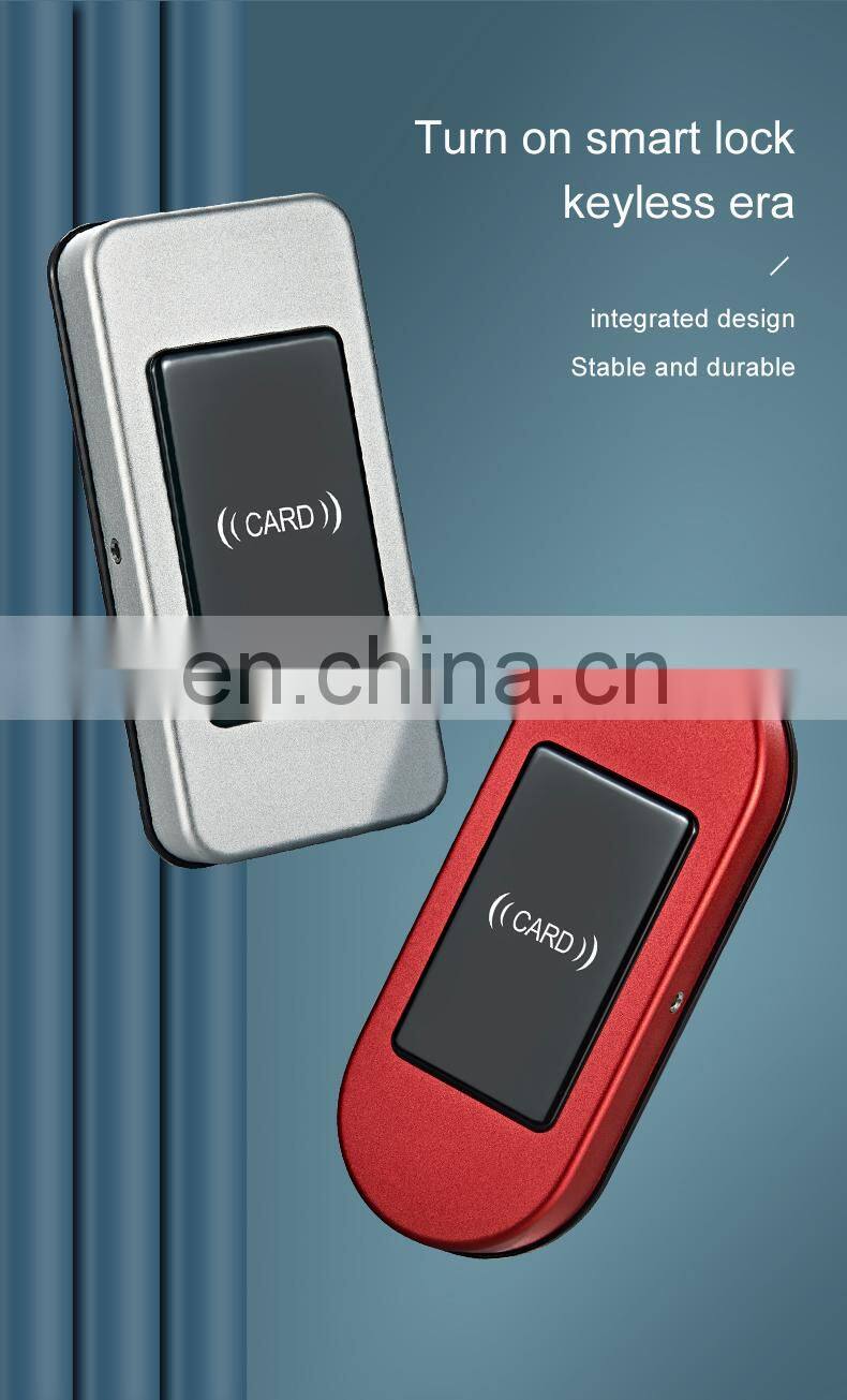 High Security Cabinet Door Lock Gym Spa Magnetic Panel Latch Card Rfid Hidden digital Cabinet Locker Lock With Free Bracelet