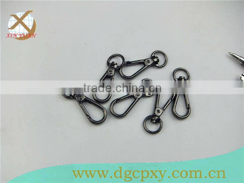 gun metal swivel bolt snap hook for dog chains