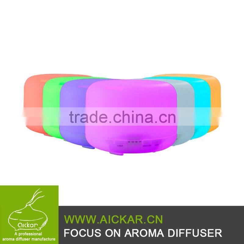 Large Capacity 500ML Ultrasonic Humidifier With Fragrance Diffuser Cold Mist Air Fresher