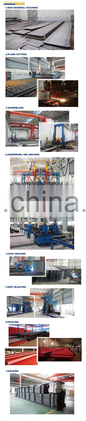 High Quality Steel Structure Fabrication Low Cost Steel Frame Industrial