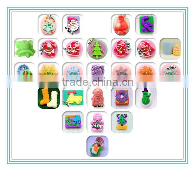 silicone bowknots modeling clay molds