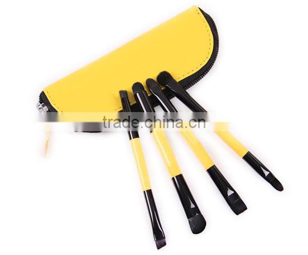 Multi-colored options Top Quality Travel kit Makeup Brush Rose red eyeshadow brush 4 pcs