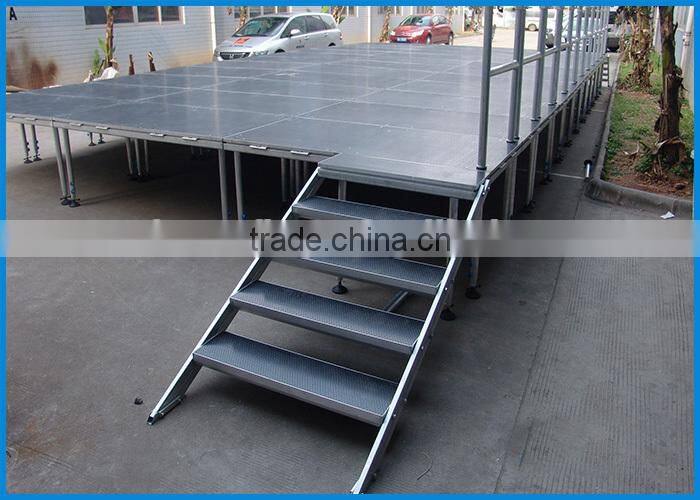 2015 ACS stage covering, portable stage, used stage for sale