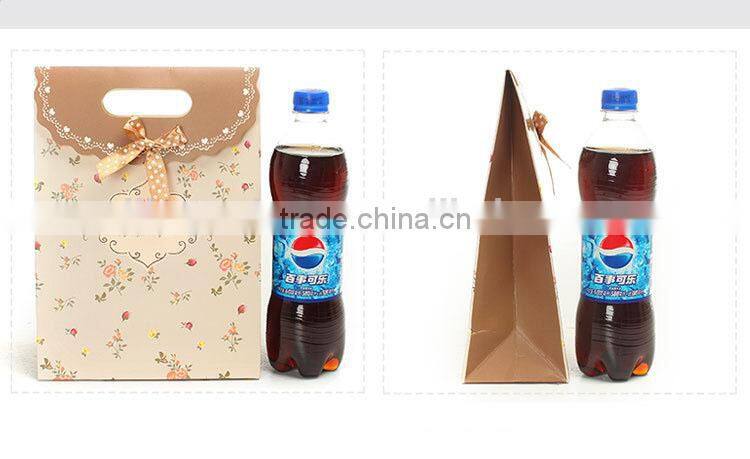adorable floral print gift paper bag