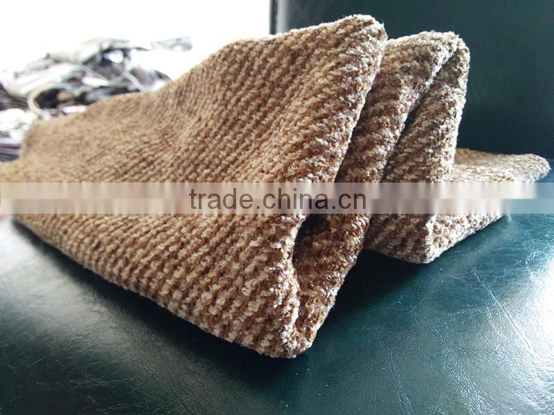 2016 JYH classical design chenille sofa fabric recycled polyester fabric