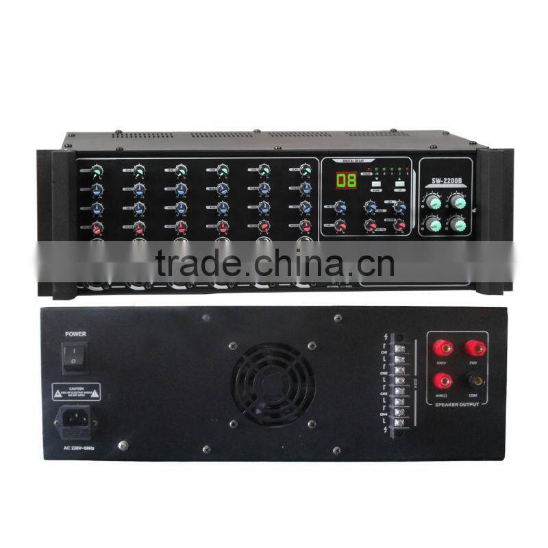 Professional PA Amplifier With Digital Processor SW2150B