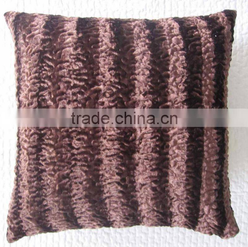silk velvet embroidery Cushion