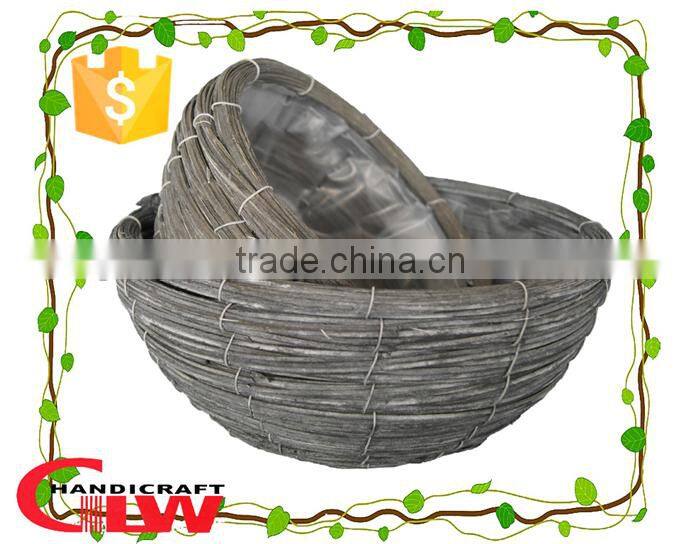 wooden design garden flower pot,antique flower pot, garden flower pot(set of 3)