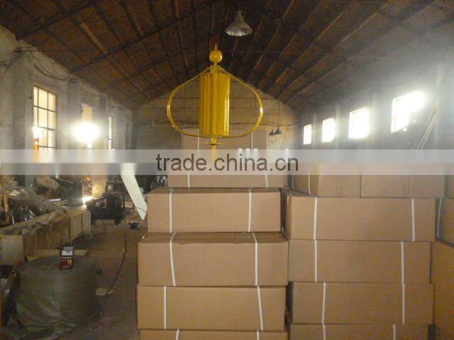 Richuan new design vertical wind turbine 300w /24v wind solar hybrid street lights