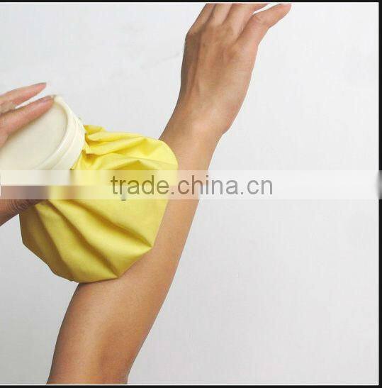 9'' solid blue fabric ice bag